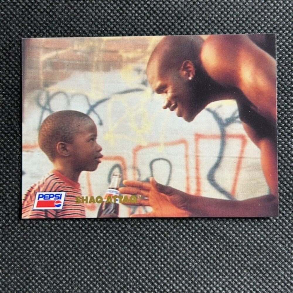 1993-94 Skybox Pepsi #3 Shaq Attaq Shaquille O'Neal HOF Basketball Orlando Magic